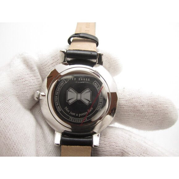 Women Ted Baker Floral Quartz WR Analog 37mm Round Watch (H995) "New Battery" - Picture 3 of 10